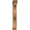 Ekena Millwork Funston Traditional Smooth Bracket w/ Offset Brace, Western Red Cedar, 5 1/2"W x 26"D x 38"H BKT0604X26X38FST01SWR - alternate 2